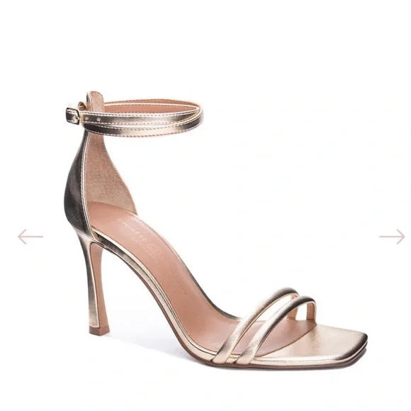 Chinese Laundry Women's Jasmine Heeled Sandals - Double Wrap Ankle Strap & Flared Heel - View #2
